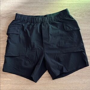 Lululemon Black Cargo Shorts